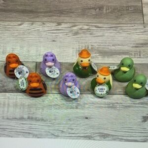 Colorful Rubber Duck Set